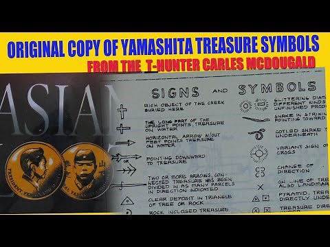 ORIGINAL COMPILATIONS OF TREASURES CODES & SYMBOLS OF YAMASHITA TREASURES