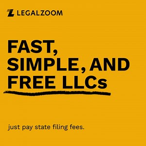 Kickstart your LLC for free in just a few easy steps. It only takes a few minutes to get started. | LegalZoom