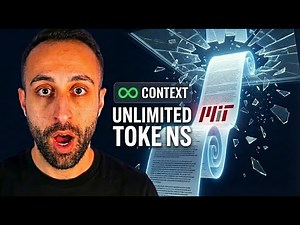 MIT Just Broke LLMs: Unlimited Token Context for Any LLM !