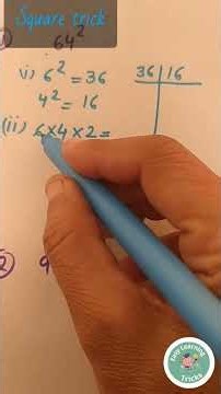 Square Numbers Without Calculator | Easy Math Trick