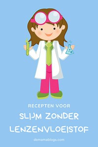 Slijm maken zonder lenzenvloeistof of oogdruppels - De Mamablogs