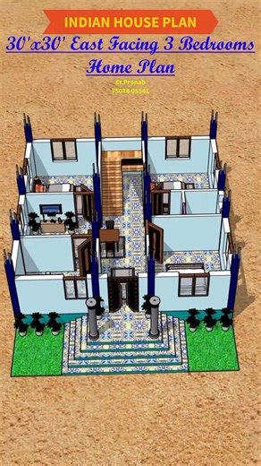 883K views · 13K reactions | Detail floor plan with measurements | Indian House Plan  | House Design | Home Plan ~ ~ ~ ~ ~ ~ ~ ~ ~ ~ ~ ~ ~ ~ ~ #interiordesign #civilpathshala #civilengineer #homedesign #architecture | Civilpathshala.com | Facebook