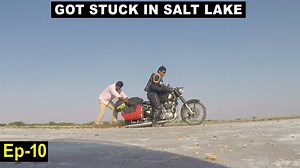 74K views · 3.5K reactions | I got stuck & locals helped me (MotoVlog) | Pokhran Salt Lake | Nuclear Test Site | Ep-10 | Counting Miles | Facebook