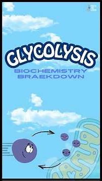 Glycolysis Biochemistry 🧬 - Glycolysis in 60 Seconds (Quick Visual Guide) #glycolysisbiochemistry