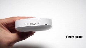 EZVALO 3.34 in. 3-Pack Battery Operated Wireless USB Charging White Integrated LED Linkable Under Cabinet Light, Closet Light BD-EZL2415A-3-WH