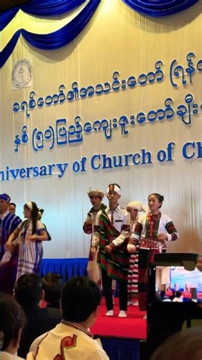 Different ethnic together dance