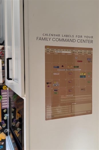 Holiday Calendar Stickers | Reusable Chores Stickers | Dry Erase Home Organization Labels - Etsy