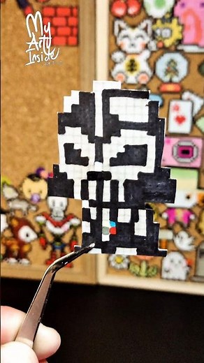 I Brought Darth Vader to Life, Pixel by Pixel! | Handmade Pixel Art