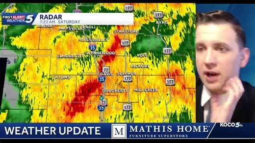 Radar update. More storms possible this afternoon & evening. Mathis Home Video forecast is here: https://www.koco.com/weather | KOCO 5 News