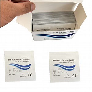 [Hot Item] CE Antiseptic Swab Alcohol Pre Injection Swab Saturated 70% Isopropyl Alcohol Pad