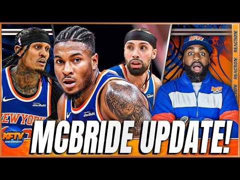 Knicks News: Deuce McBride RETURNING 👀 Knicks Playoff Rotation Debate Heats Up