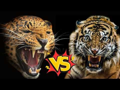 TIGER VS JAGUAR Who is The Real King of The Jungle?