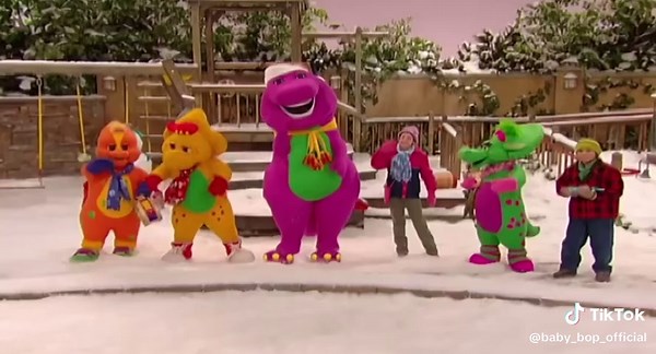 Celebrate Christmas with Baby Bop and Friends