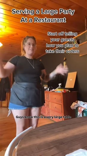 Teaching Servers How to Earn More Tips! 💰 | READ BEFORE YOU COMMENT 🤪 This is not the only way to serve a large table! This is just one of the many ways and I’d love to hear how YOU... | Instagram