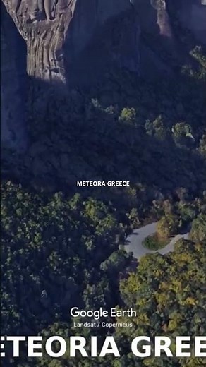 Natural Isolation Above Thessaly – Meteora Greece