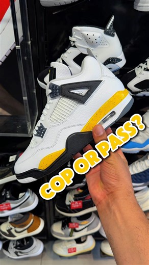Cop or Pass? Jordan 4 Tour Yellow