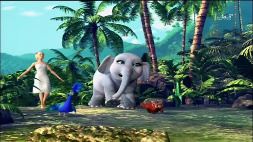 موقع كتكوت - فيلم كرتون باربي أميرة الجزيرة مدبلج عربي