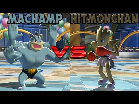Pokemon battle revolution - Machamp vs Hitmonchan