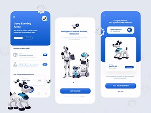 Free AI Remote App Interface Design
