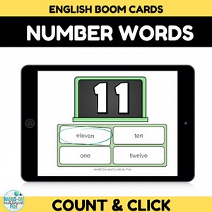 Number Recognition Assessment 10-20 Boom Cards