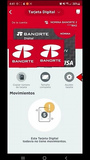 Como CANCELAR tu TARJETA DIGITAL en Banorte Movil. Como cancelar tu Tarjeta Virtual Banorte Shorts