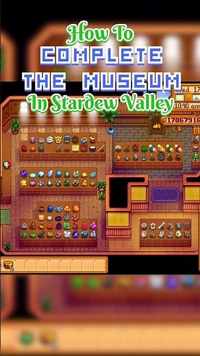How To Complete The Museum In Stardew Valley Part 1 Artifacts #stardewvalley #game #howto #stardew
