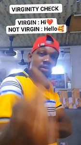 VIRGINITY CHECK VIRGIN : Hi❤️ NOT VIRGIN : Hello🥰 | Mas Ter