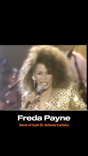 Band of Gold Live Performance by Freda Payne & Belinda Carlisle