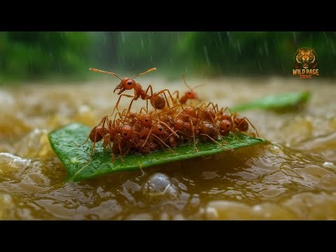 Red Fire Ants vs Amazon Floods – Nature’s Tiny War