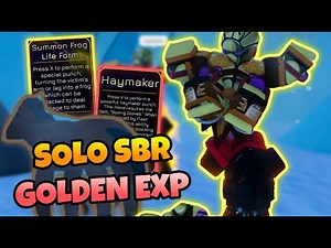 [YBA] GE Boxing FULLY SOLO WIPES SBR! (INSANE)