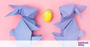 Πασχαλινές χειροτεχνίες origami για παιδιά (vids)