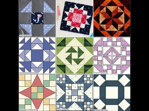 Free 12-Inch Quilt Block Patterns for Your Next Project