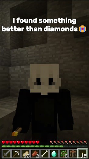i found something more bigger than diamonds #minecraft #shorts #short #funny