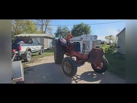7hp swap engine in a case 700 series tractor