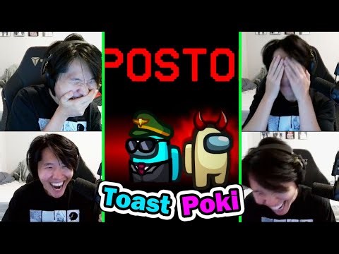 Toast Faces His Biggest Among Us Enemy Pokimane