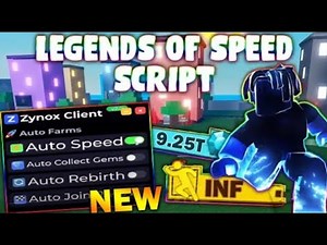 *NEW* Legends Of Speed Script (PASTEBIN 2026) (AUTOFARM/MAX ALL, AUTO REBIRTH )