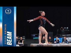 Brooklyn Rowray - Beam champion at the 2026 NCAA gymnastics championships