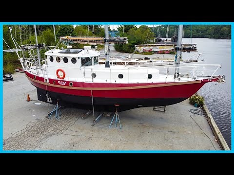 This Unique STEEL EXPEDITION SHIP Can Go ANYWHERE [Full Tour] Learning the Lines