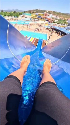 This Freefall Slide is Basically a CLIFF… 😱💀