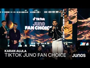 Karan Aujla wins The 2024 TikTok JUNO Fan Choice Award | The 2024 JUNO Awards