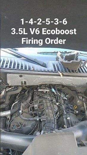 2017 Ford Expedition 3.5 L V6 EcoBoost firing order