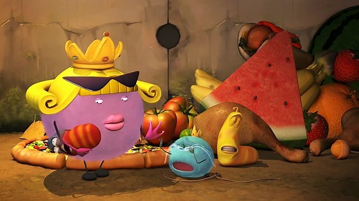 When Larva Tuba Goes Wild! Funniest Fails & Comedy Scenes! #LarvaTuba #FunnyVideos  #BestCartoonVide