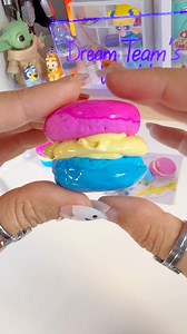 32K views · 616 reactions | Slime Life Blue + Pink Macarons #slime #asmr #macaron | Dream Team’s World | Facebook