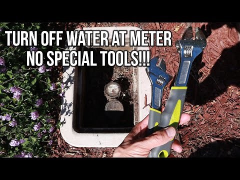 How To Shut Off Your Water At Your Meter (No Special Tools Needed)