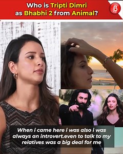 82K views · 7.1K reactions | The enigma that is Tripti Dimri as 'Bhabhi 2' in the highly anticipated movie, Animal!  Discover the exploration of her character and unravel the mysteries behind this compelling role. | Bollywood Bubble - Features | Facebook