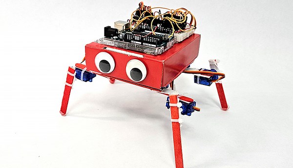 Build an Arduino Walking Robot | Science Project