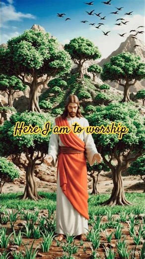 Here I am to worship #churchworship #christiansong #christiansong #jesus
