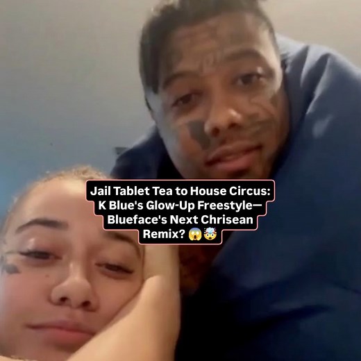 128K views · 2.2K reactions | Jail vibes to crib circus: K Blue drops glow-up freestyle bombs at 15:00, spillin' tablet tea & pitbull claims—Blue's sweatin' with Papa enforcer mode!  Is she the Chrisean remix we need? Circus survivor pick? Spill in comments! #blueface #chriseanrock #hiphop #hollywood 勞 | Scott Edwards | Facebook
