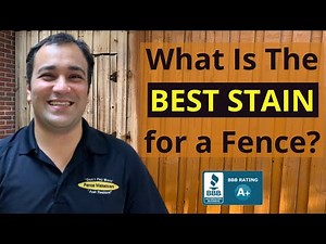 What is best stain color for a fence? Oil or Latex Stain