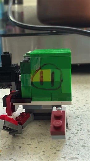 Lego version of Oliver from sodor fallout #legostopmotion #lego #sodorfallout #thomasthetrain